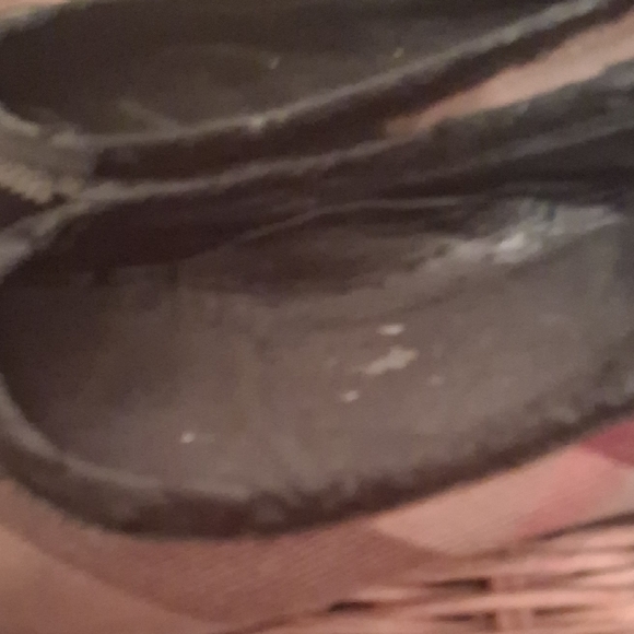 AUTHENTIC BURBERRY LITTLE GIRLS NOVACHECK FLATS SIZE 27 EURO - Picture 4 of 12